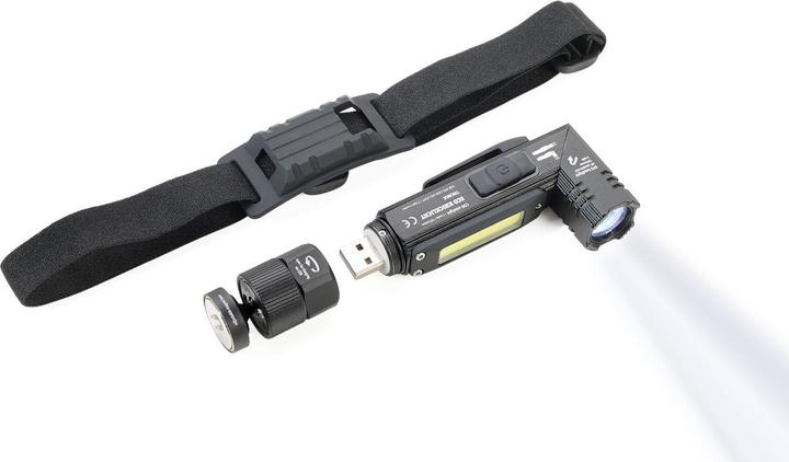 Produktbild Troika ECO KNICKLICHT Taschenlampe Knicklampe multifunktionel, schwarz (14.20 cm, 150 lm)