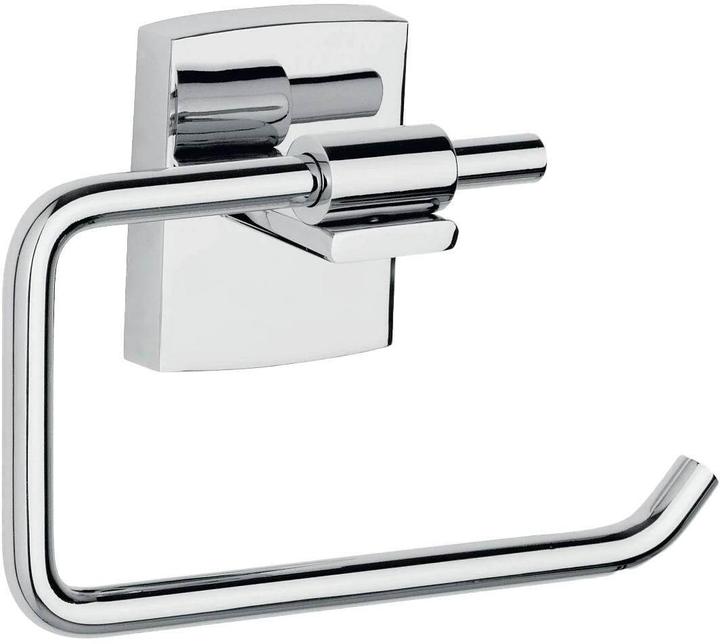Actual product image tesa KLAAM toilet roll holder incl. adhesive solution without drilling