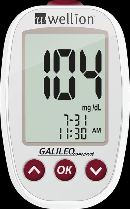 Wellion Galileo Compact Blutzuckermessgerät SET mmol (Blutzuckermessgerät)