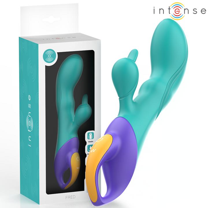 Produktbild Intense Fred Rabbit Vibrator Blau