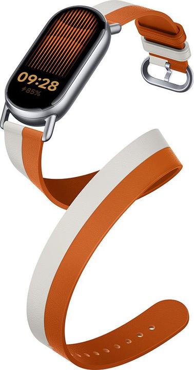 Actual product image Xiaomi Smart Band 9 Dual-tone Leather Strap (PU (inside), Calfskin)
