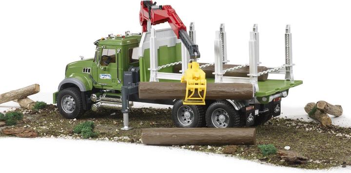 Produktbild Bruder MACK Granite Holztransport
