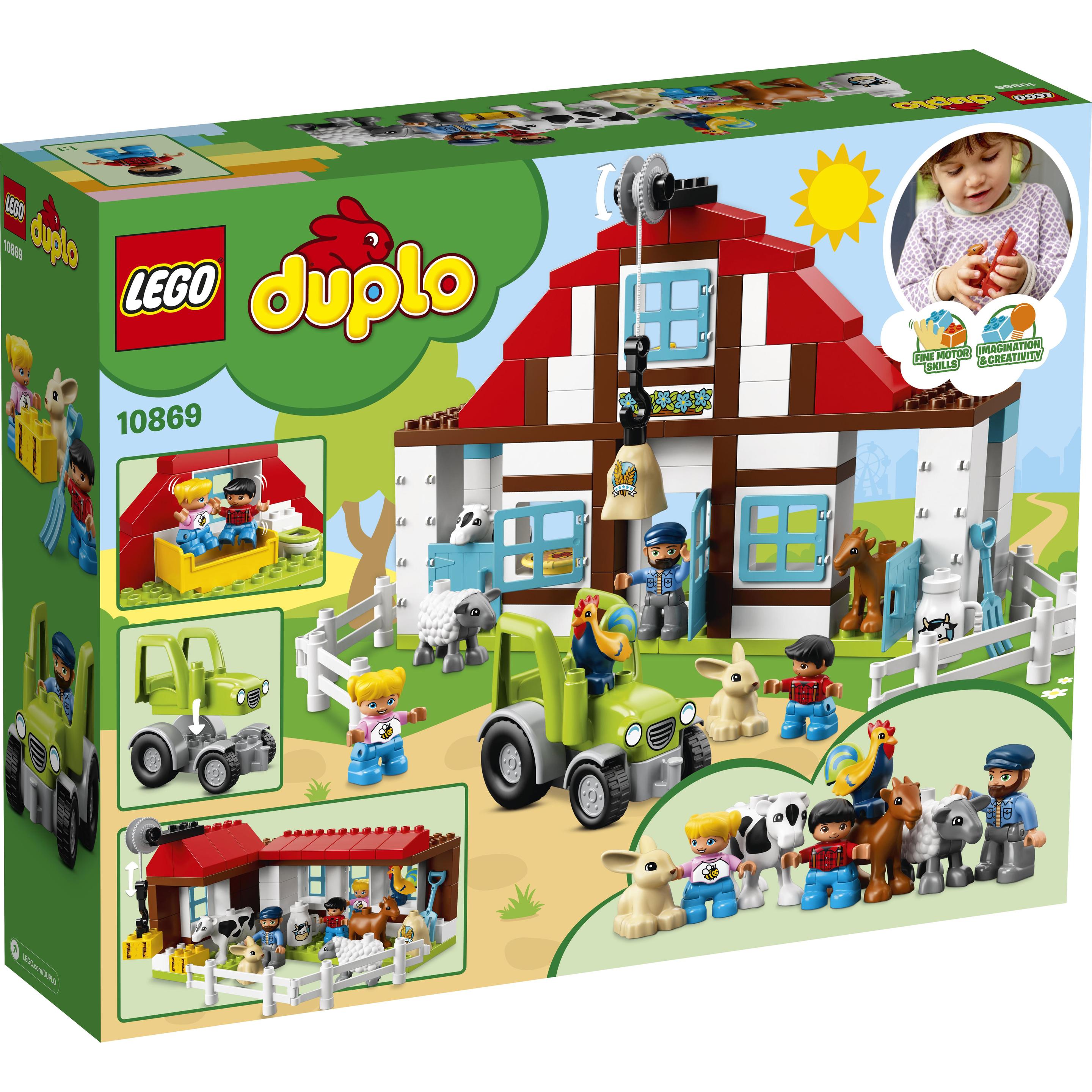 Lego City Fattoria Duplo Istruzioni Lego Duplo Fattoria 10525