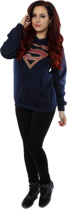 Produktbild Supergirl Logo Kapuzenpullover (L)