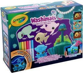 Produktbild Goliath Toys Crayola Washimals Ocean Glow Lagoon Spielset