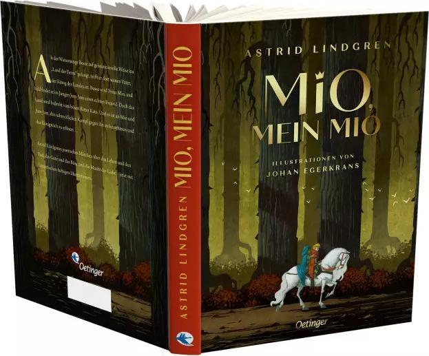 Actual product image Mio, mein Mio (German, Astrid Lindgren, Johan Egerkrans, 2022)