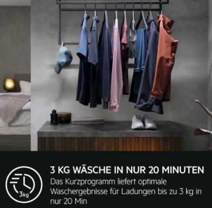 Actual product image AEG LR7G60489 wasmachine Voorbelading 8 kg 1400 RPM A Wit (8 kg, Left)