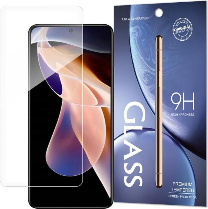 Produktbild Hurtel Tempered Glass 9H screen protector Xiaomi Redmi Note 11 Pro + / 11 Pro (packaging - envelope) (1 Stück, Xiaomi Redmi Note 11 Pro)