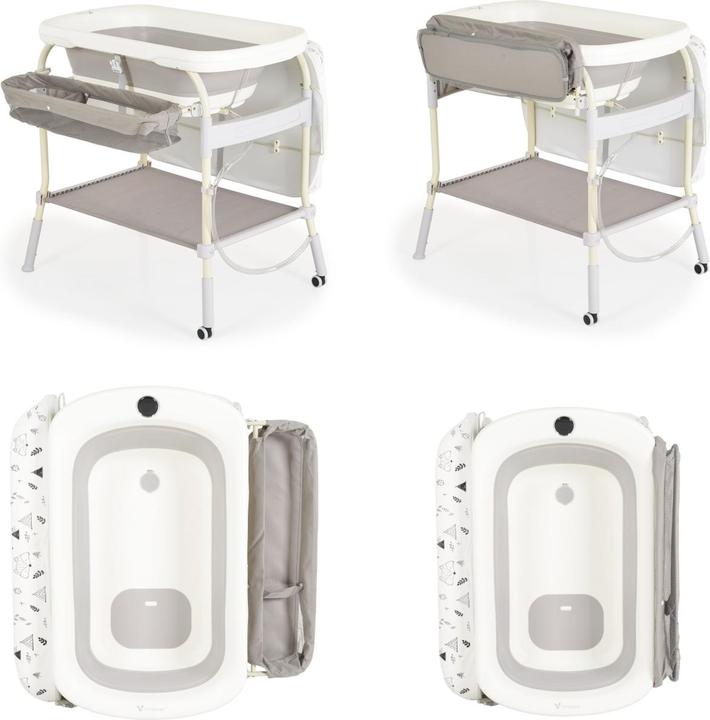Actual product image Cangaroo Baby bathtub Changing table 2in1