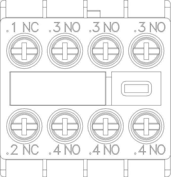 Actual product image Siemens Auxiliary switch for contactor