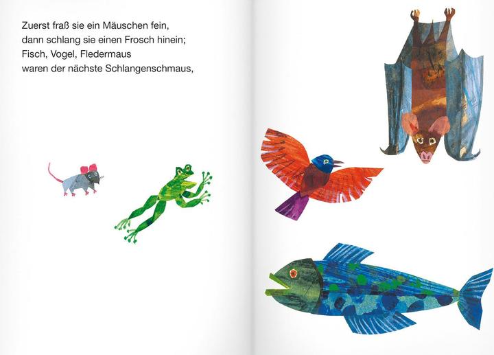Actual product image Die Riesenschlange Sansibar (German, Richard Buckley, Eric Carle, 2016)