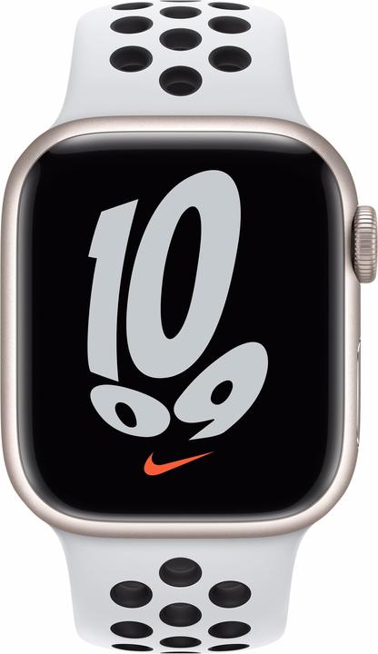 Image du produit Apple Bande Nike (41 mm, Fluoroélastomère, Apple Watch Series 8, Apple Watch Series 7, Apple Watch Series 9)