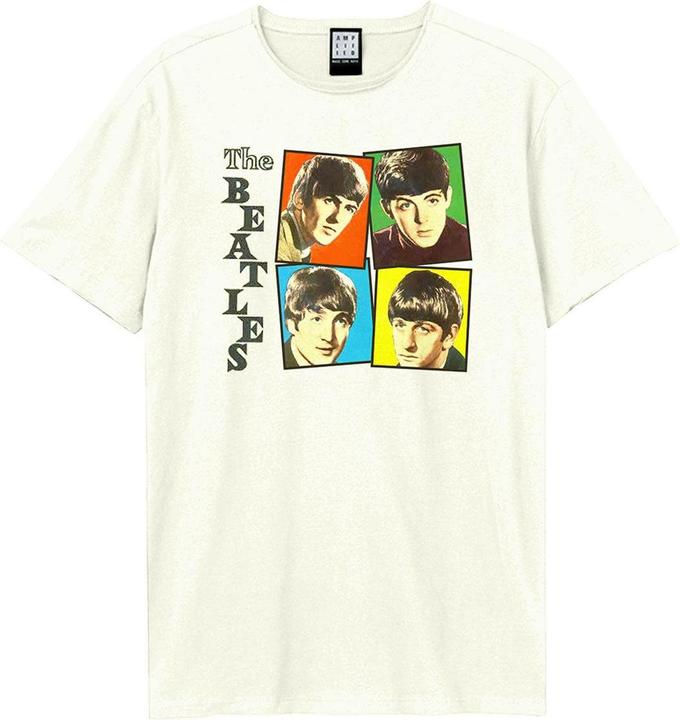 Actual product image The Beatles Unisex Adult In Boxes T-Shirt (L)