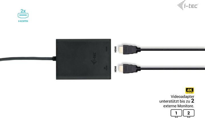 Produktbild i-tec USB-C zu (Thunderbolt, USB Typ-C, USB, Thunderbolt 3, 6 cm)