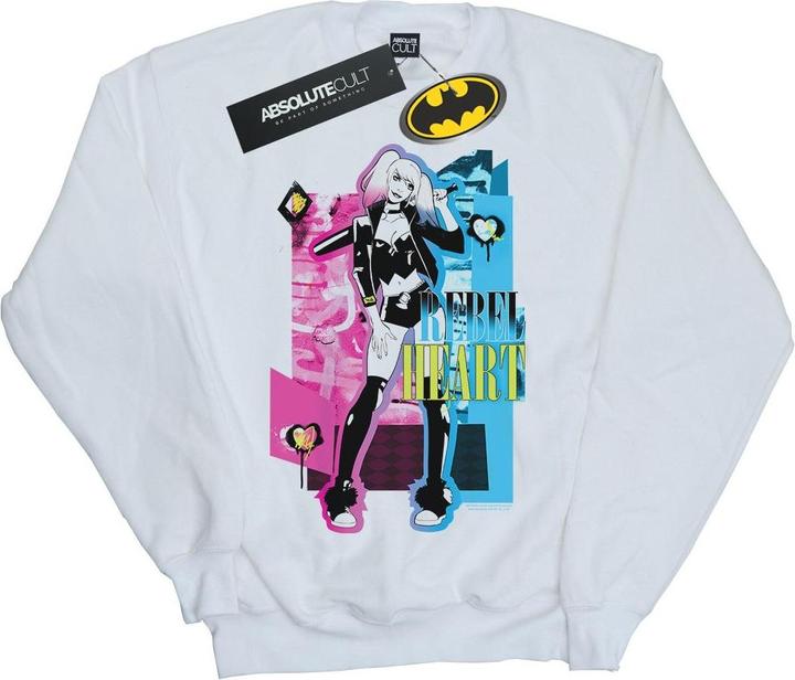 Immagine prodotto Harley Quinn Rebel Heart Felpa Ragazze (116)