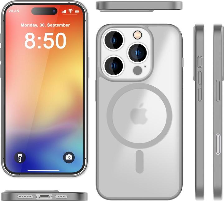 Actual product image Nalia Matte hybrid case with MagSafe function (Apple iPhone 16 Pro)
