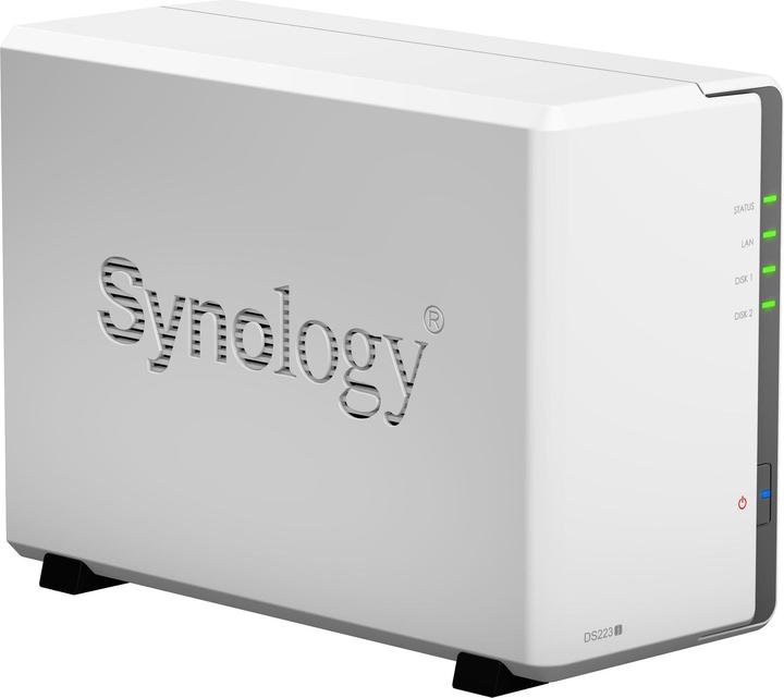 Productafbeelding Synology DS223j (2 x 2 TB, WD Red Plus)