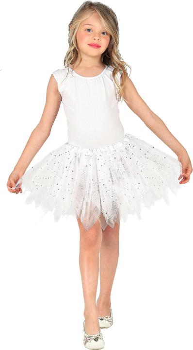 Actual product image Widmann WEIssER GLITZERNDER TUTU 30 cm