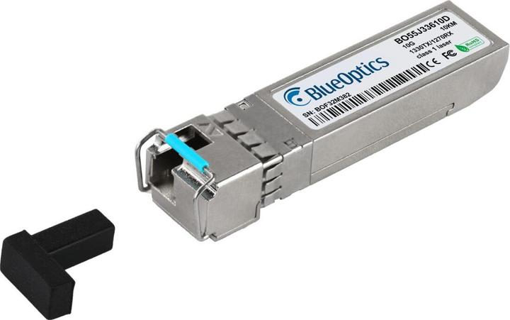 Produktbild BlueOptics Cisco iSFP-10GBX-D-1330 kompatibler SFP+ BO55J33610D