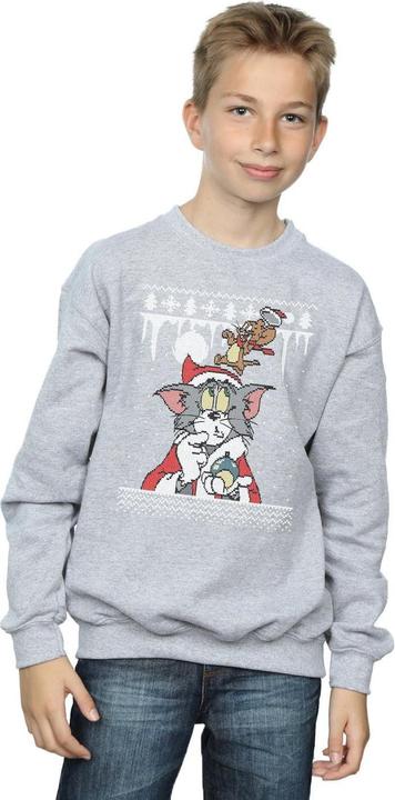 Immagine prodotto Tom & Jerry Christmas Fair Isle Felpa Ragazzi (128)