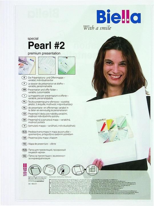 Actual product image Biella Presentation folder Pearl#2 (A4, 1 x)