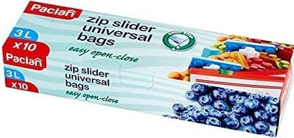 Actual product image Paclan ZIP SLIDER FREEZER BAGS 3LX10PCS 137120 (10 x)
