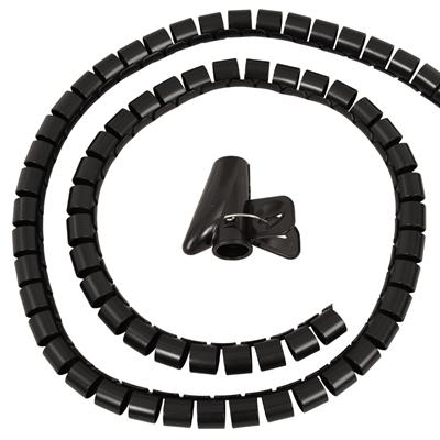 Immagine prodotto Schönenberger Guaina flessibile per cavi 15mm (Tubo a spirale per cavi, 200 cm)