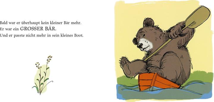 Produktbild Der kleine Bär und sein kleines Boot (Deutsch, Nancy Carpenter, Eve Bunting, 2011)