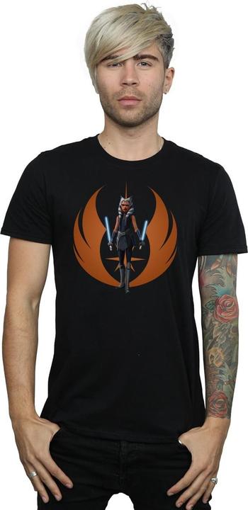 Image du produit Star Wars - T-shirt CLONE WARS AHSOKA REBEL POSE - Homme (5XL)