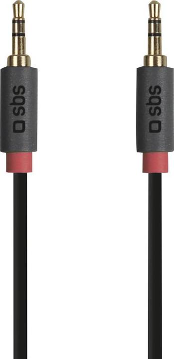 Produktbild SBS 3,5 mm Audio/Stereo-Klinkenstecker für Handys und Smartphones (1.50 m, 3.5mm Klinke (AUX))