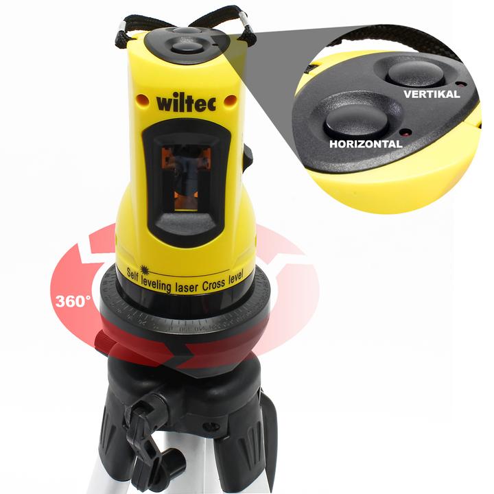 Produktbild Wiltec Kreuzlinienlaser