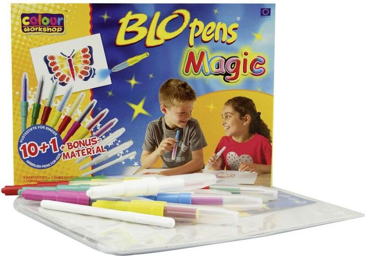 Actual product image Malinos Blopens Airbrush Pens (Multicoloured, 10 x)