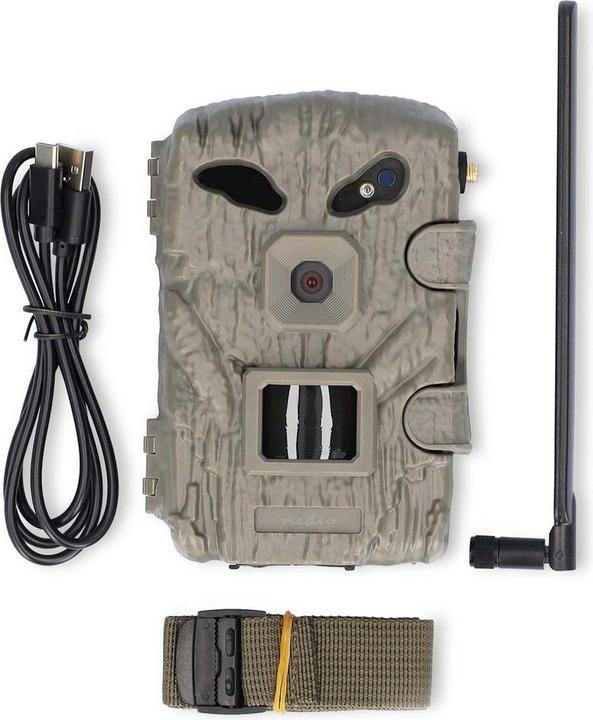 Actual product image Nedis Wildcamera - 1080p@30fps - 30.0 MPixel - 2 MPixel CMOS - IP66 - Zwart No-Glow IR - Nachtzicht - Kijk