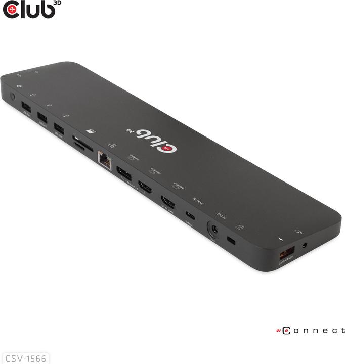 Produktbild Club 3D CSV-1566 (USB-C, 4 Ports)