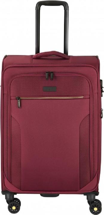 Image du produit D&N Travel Line 9704 4 roues Trolley L 78 cm avec soufflet extensible (107 l, L (90 - 115l))