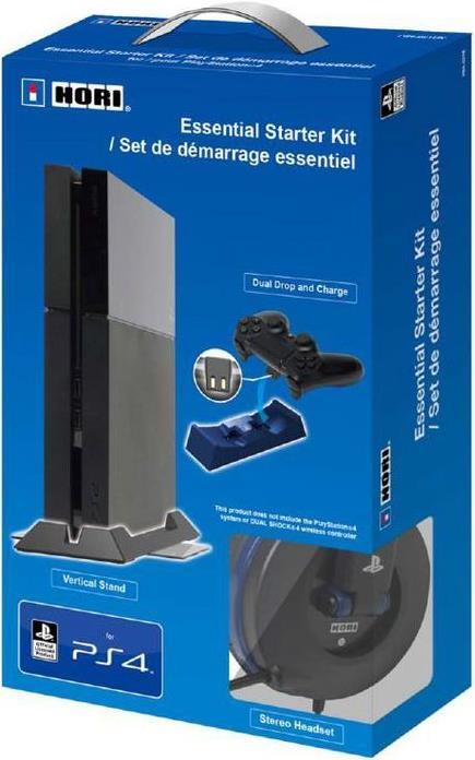 Produktbild HORI Essential Starter Kit (Schwarz) (PS4)