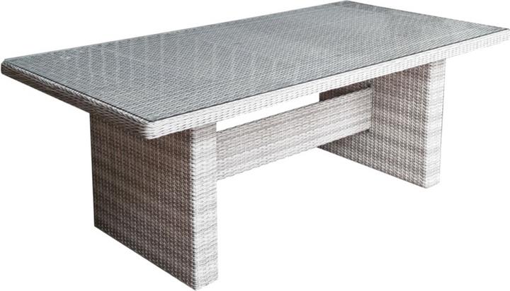 Image du produit Garden Pleasure Table de jardin Dijon grise rectangulaire 200,0 x 100,0 x 75,0 cm (200 cm)