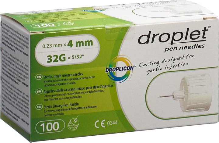 Image du produit Droplet Aiguilles de stylo 4mm 100 pcs (Aiguilles de stylo + aiguilles jetables)