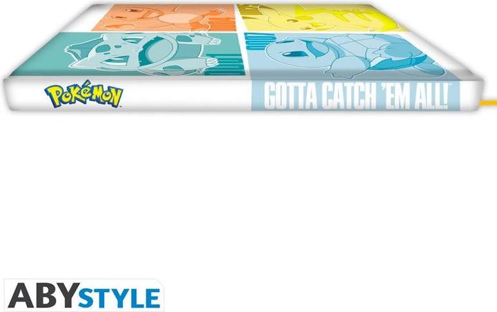 Image du produit ABYstyle Pokemon A5 Notebook: Kanto Starters (A5)