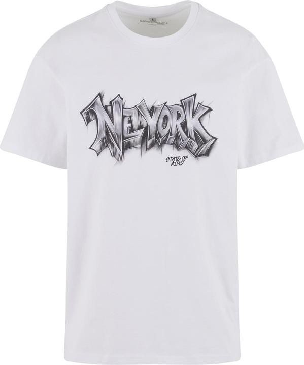 Urban Classics Upscale NY Graffiti Oversize Tee - 178345