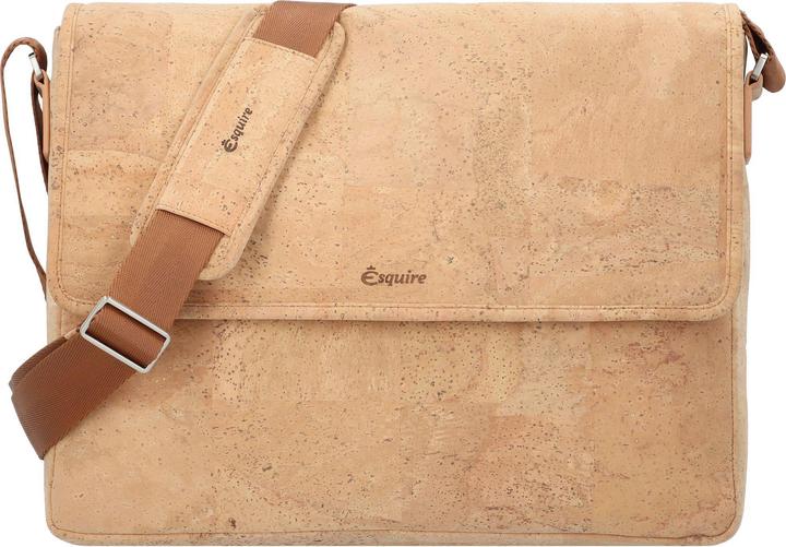 Esquire Kork Messenger 39 cm Laptopfach