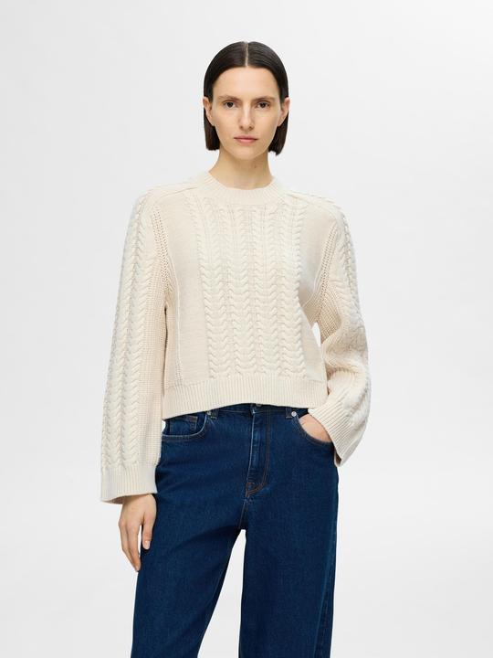 Actual product image Selected Femme Cable knit jumper (XL)
