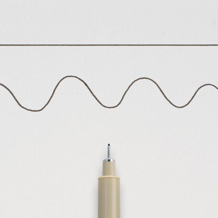 Actual product image Sakura Fibre-tip pen Pigma Micron (Black, 1 x)