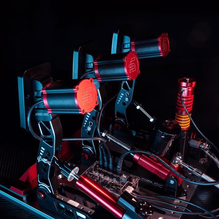 Actual product image Simagic P2000 Haptic Bracket