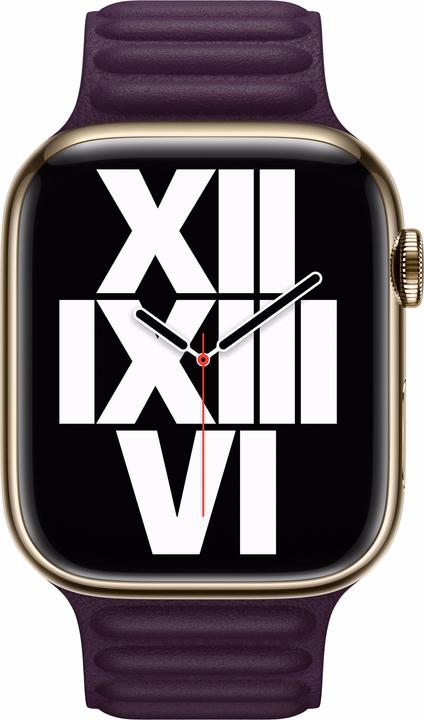 Produktbild Apple Leather Link (45 mm, Granada Leder)