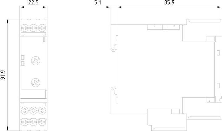 Actual product image Siemens Monitoring relay 3UG4513
