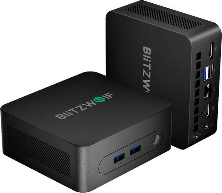 Image du produit BlitzWolf Mini PC Windows11 Intel Dual Display BW-MPC2 (czarny) (16 Go, 512 Go, Intel UHD Graphics)