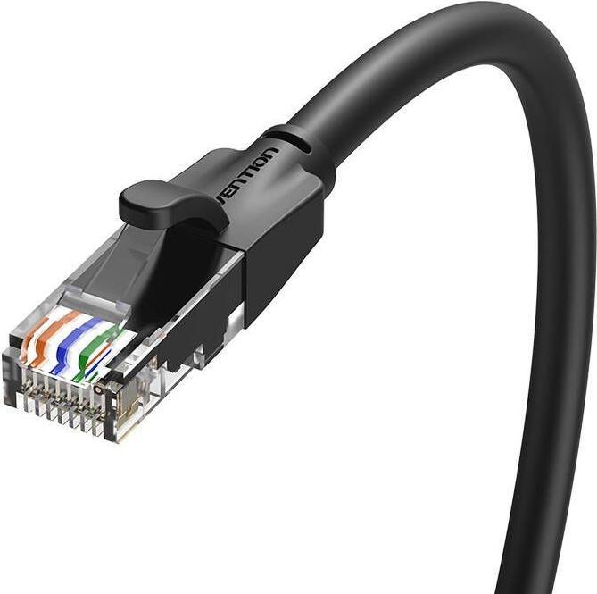 Actual product image Vention Cable sieciowy UTP kat.6 IBEBU 35m czarny (UTP, CAT6, 35 m)