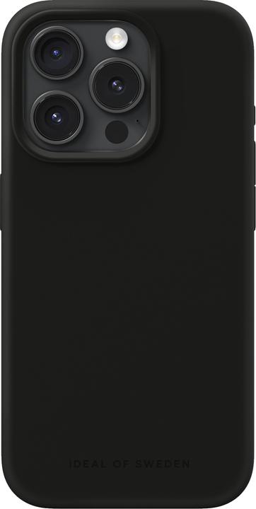 Actual product image iDeal Of Sweden Designer Silicone Cover Black (Apple iPhone 15 Pro)