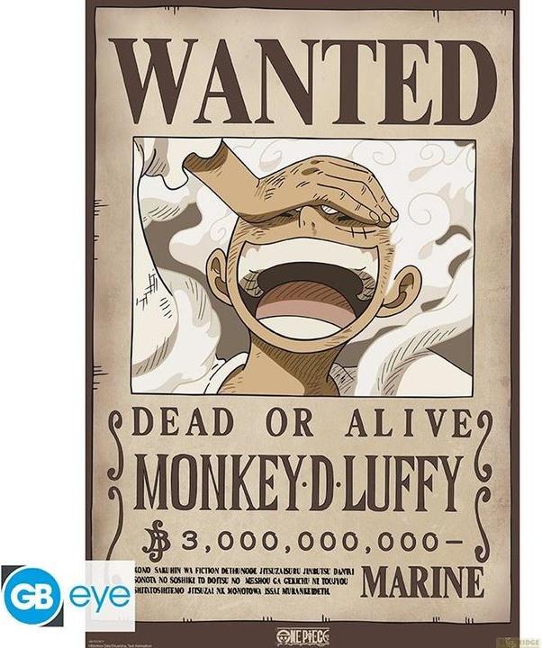 Actual product image GB Eye One Piece - Monkey D. Luffy (91.5 x 61 cm)